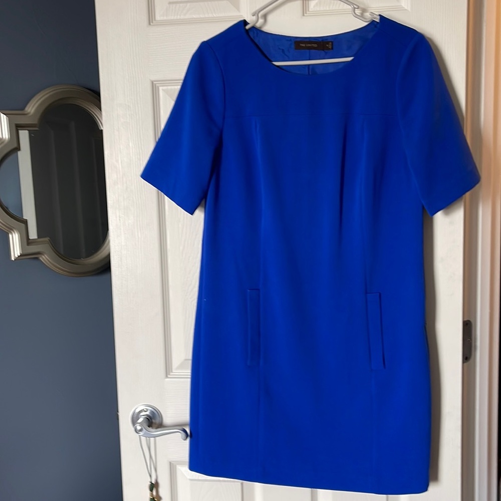 Blue dress
